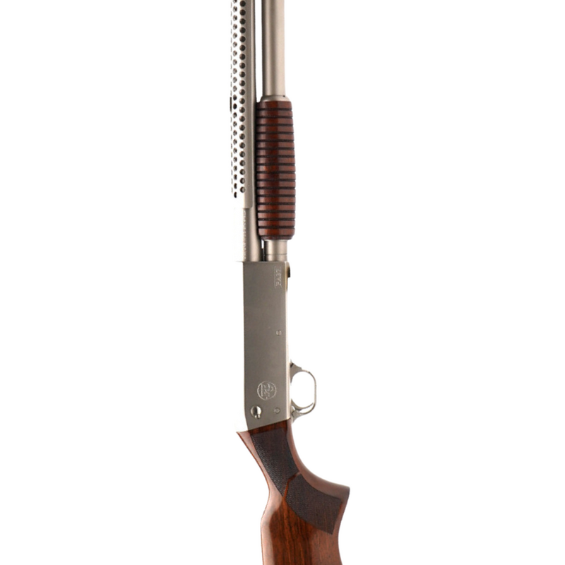 EGE Arms PA37 12ga 3", 18.5" Nickel Plated, Walnut Stock