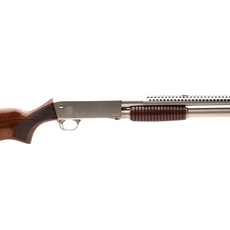 EGE Arms PA37 12ga 3", 18.5" Nickel Plated, Walnut Stock