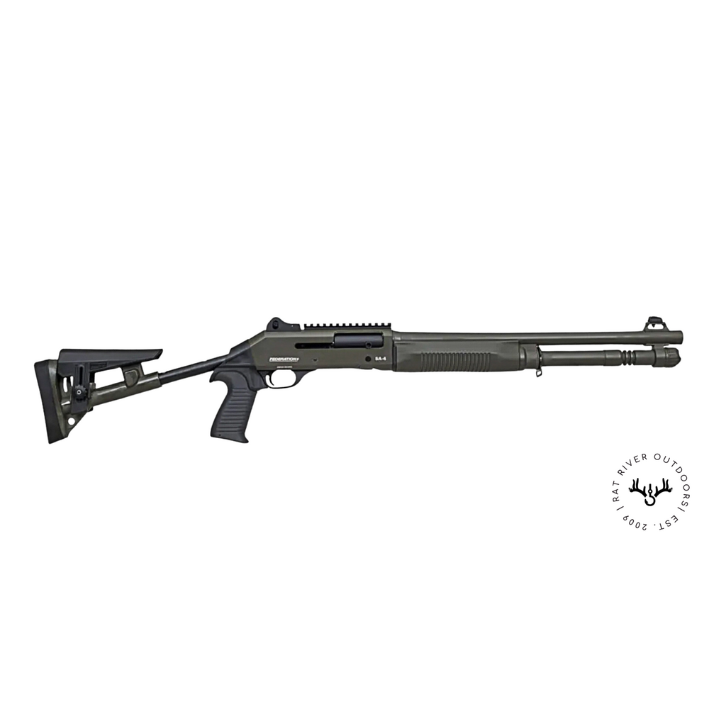 Federation Arms SA-4 OD Green semi-auto 12ga