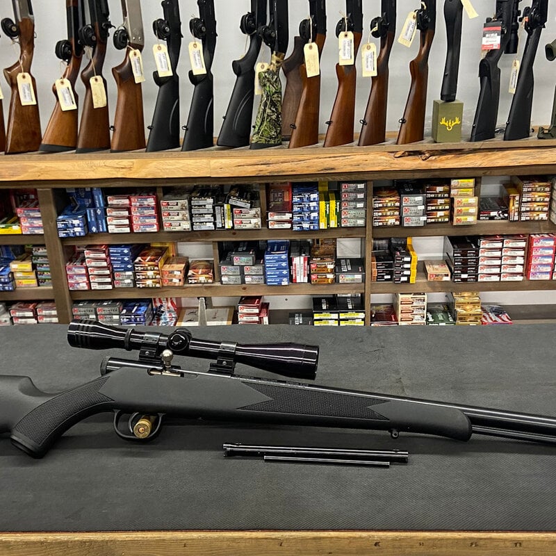 Traditions Buckhunter 50 cal w/Redfield 6x40mm Wide Angle