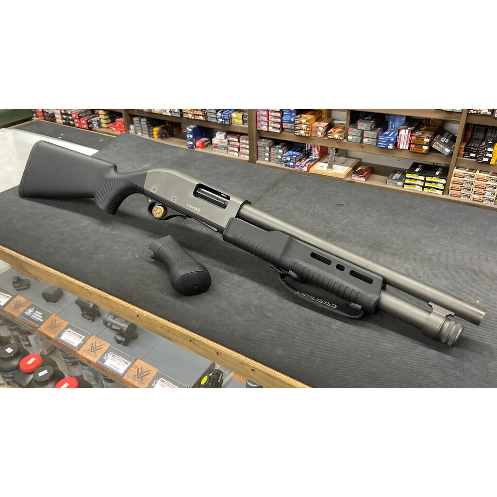 Churchill Shockwave 12ga 15" Barrel Pump Action