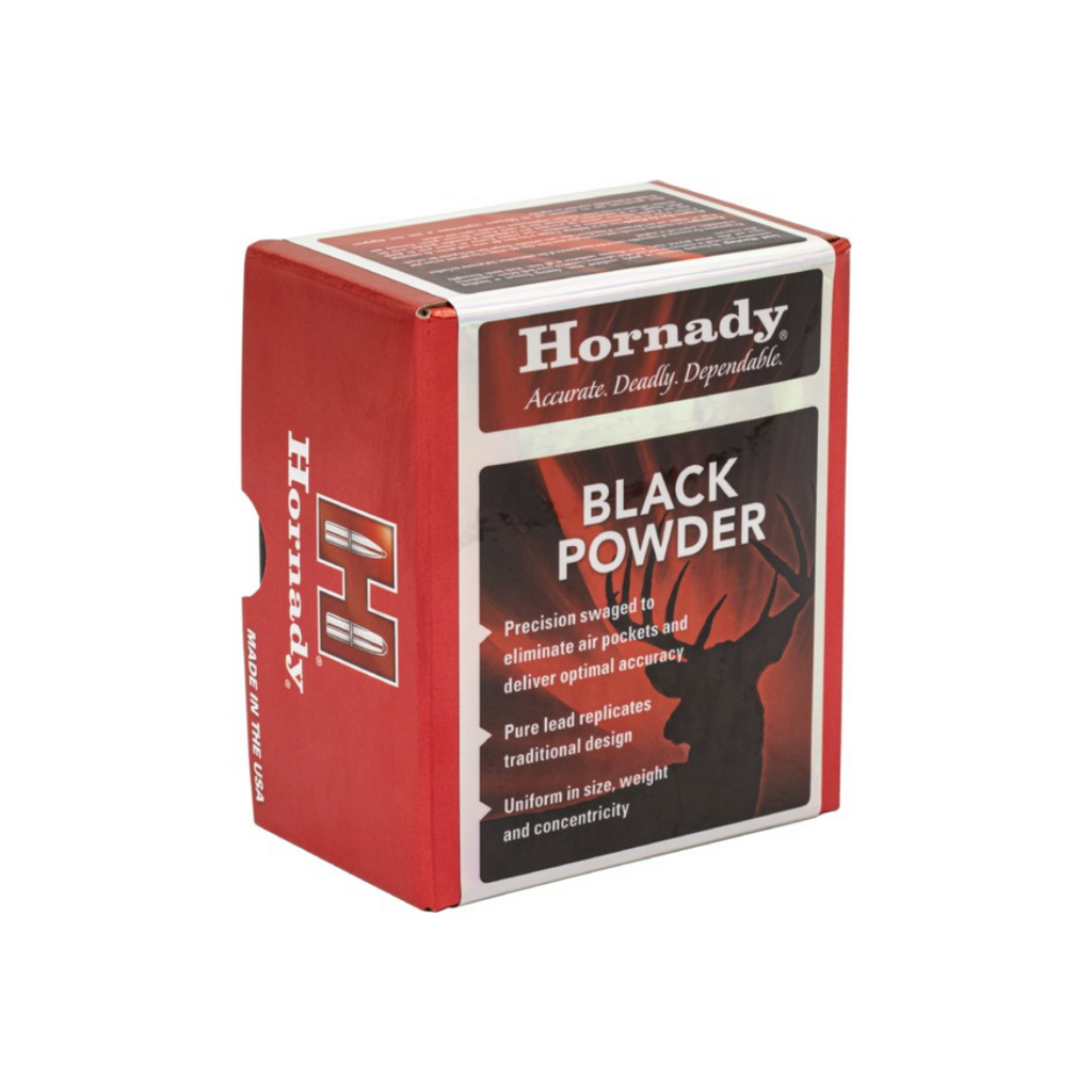 Hornady 45 Cal (.440dia) Lead Round Balls for Muzzle Loading (100pk)