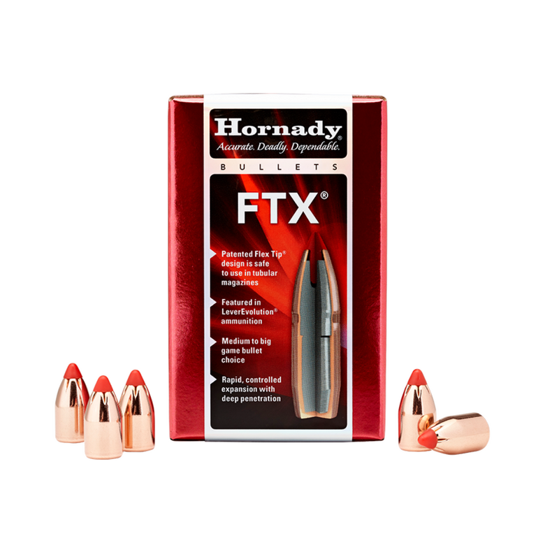 Hornady FTX 44 Cal 265gr (50pk)
