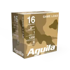Aguila 16ga 2 3/4" 1oz #6 1200 fps (25pk)