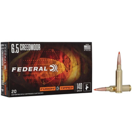 Federal Fusion Tipped  6.5 Creedmoor 140gr (20pk)