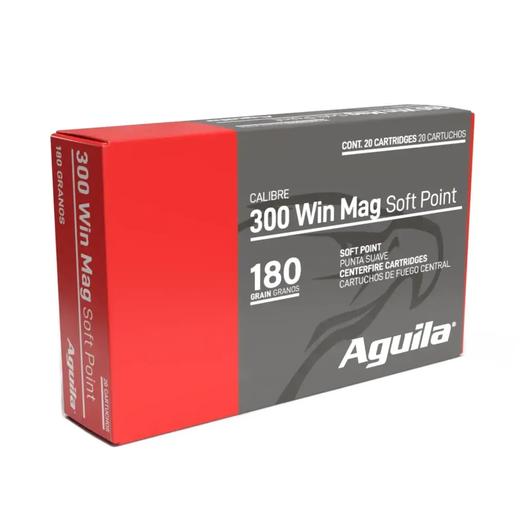 Aguila 300 win mag Hornady Interlock SP 180GR (20pk)