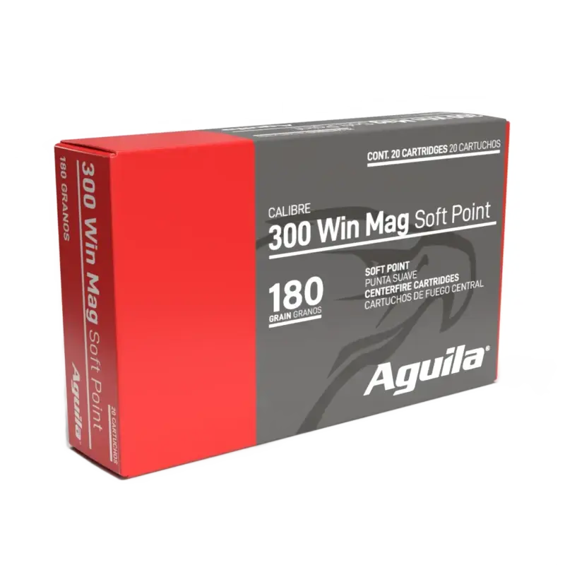 Aguila 300 win mag Hornady Interlock SP 180GR (20pk)
