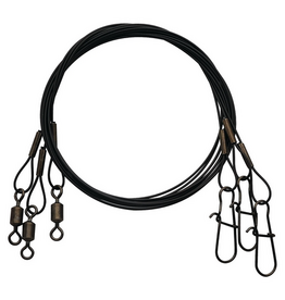 Eagle Claw Heavy Duty Wire Leader sz 9 30lb (3pk)