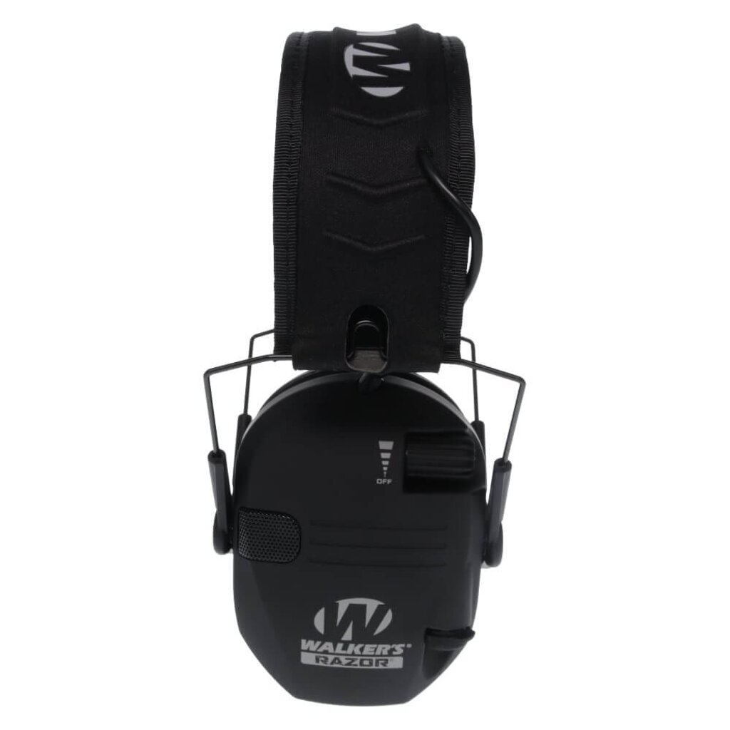 Walkers Razor Slim Shooter Folding Electronic Muffs (black)