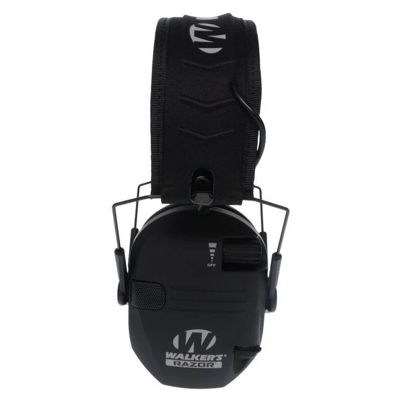 Walkers Razor Slim Shooter Folding Electronic Muffs (black)