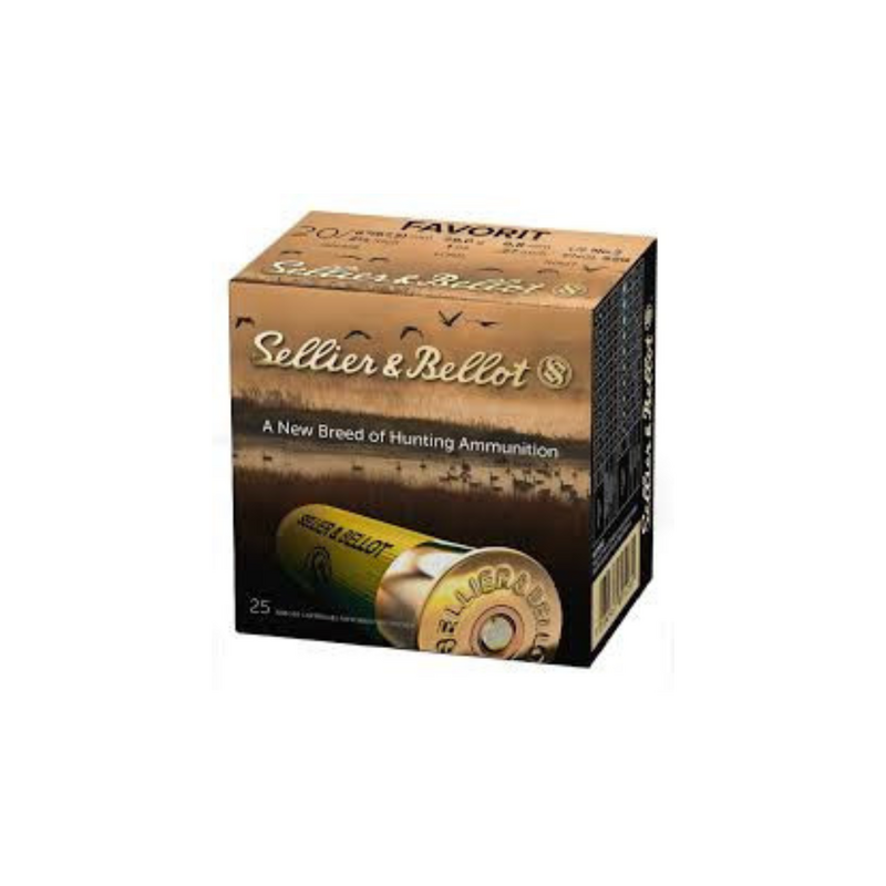 Sellier & Bellot 28ga 2 3/4" 3/4oz #4 Lead (25pk)