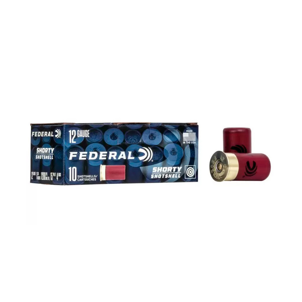 Federal 12ga 1 3/4" 4 Buck Mini Shotshell (10pk)
