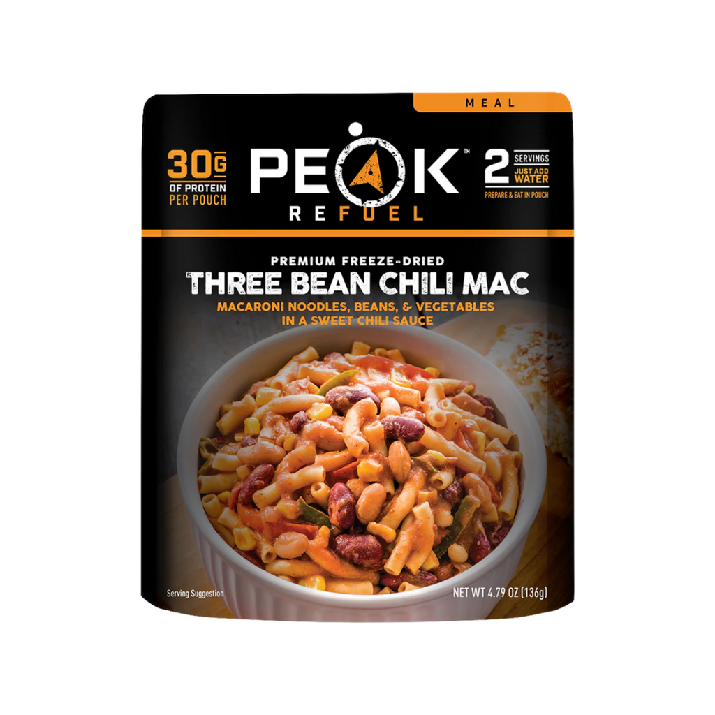 Peak Refuel Three Bean Chili Mac Meal