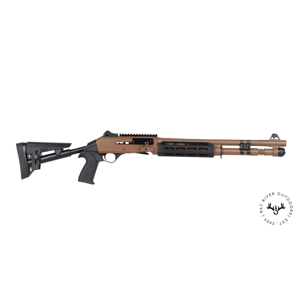 EGE Panzer Arms M4 Speed Pro 12ga Sand 18.6"