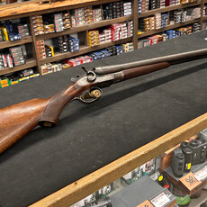 Alger Arms Co. SxS External Hammers 12ga 30" Damascus Barrels