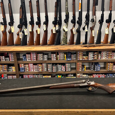 Alger Arms Co. SxS External Hammers 12ga 30" Damascus Barrels