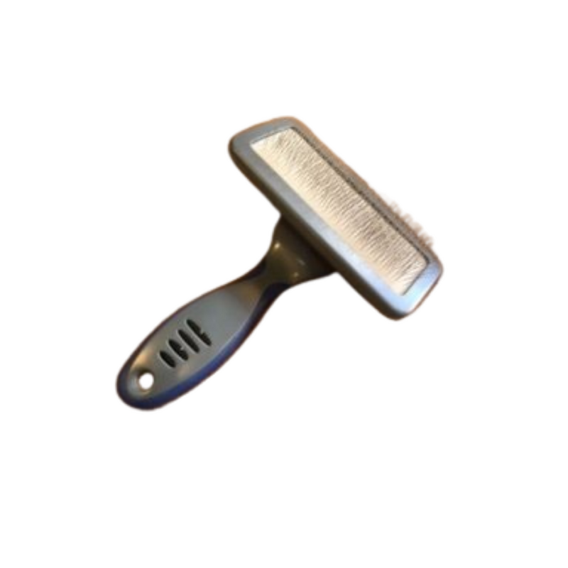 Fur Brush (Gray/Blue)