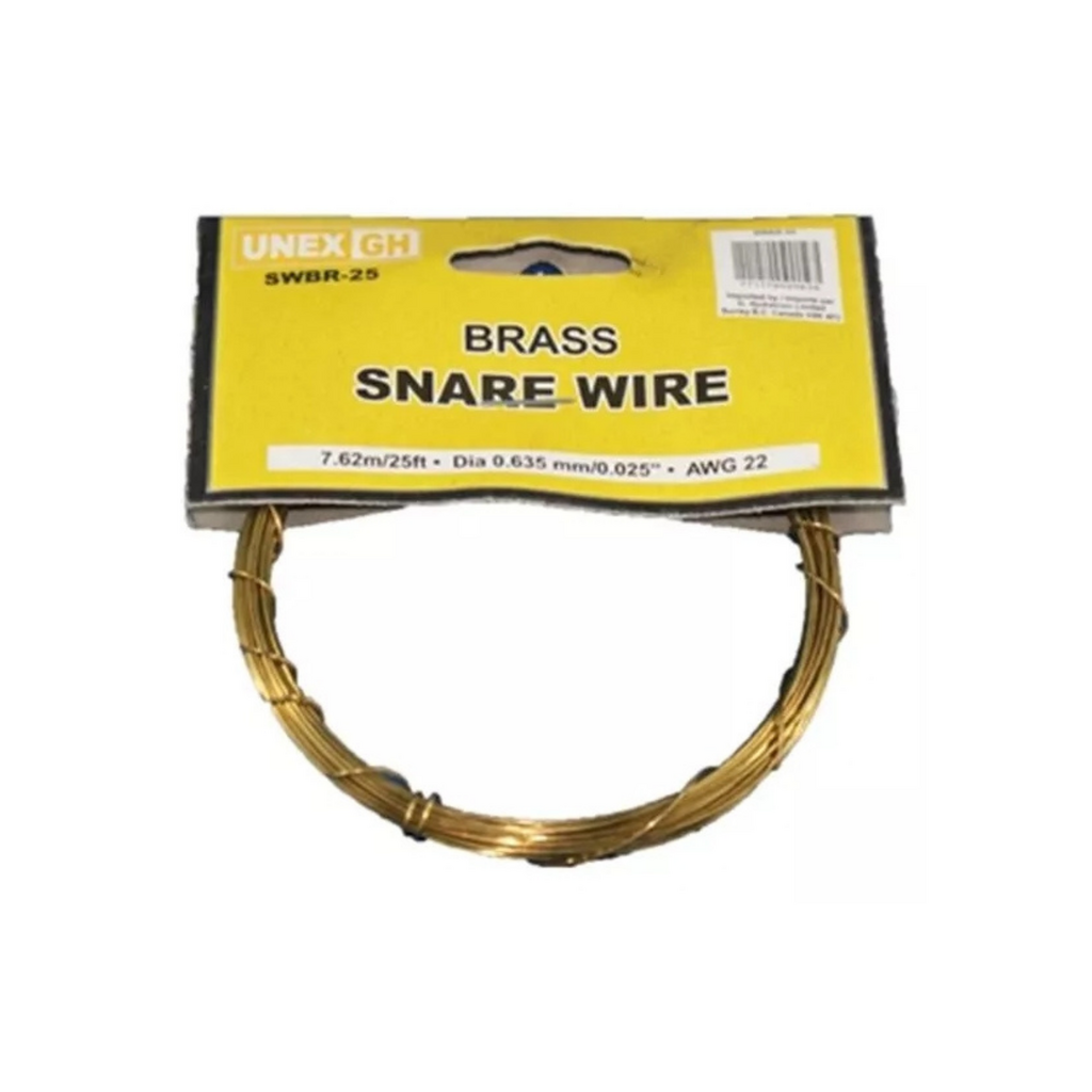 Unex Snare Brass Wire 25ft