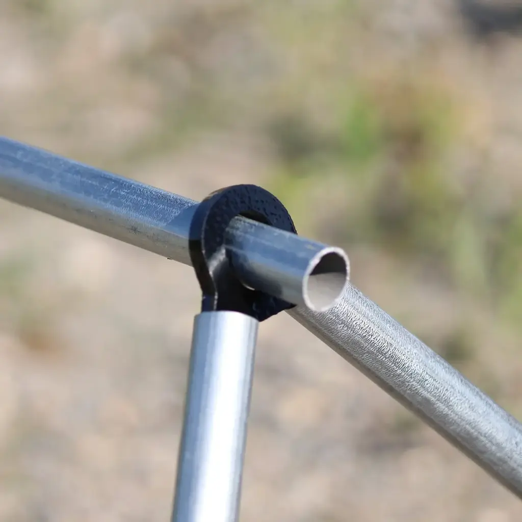 Engage Precision AR500 Steel Target Stand A Frame, 3/8”, Conduit Cross Beam & Legs, Black, Set of 2
