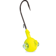 Kalin's Rattlin' Google Eye Jigs 1/4oz, Chartreuse (3 pk)