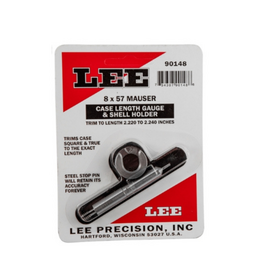 Lee 8x57mm Mauser Case Gauge & Shell Holder