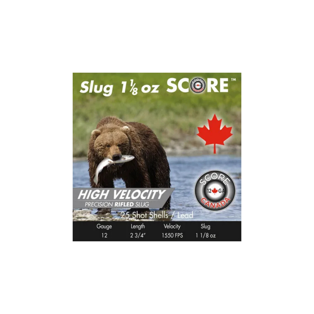 Score 12ga Slug 2,3/4", 1oz 1550fps (25pk)