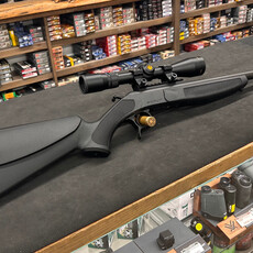 CVA Scout 35 Whelen w/Nikon Prostaff 3-9x40mm & Hornady Dies