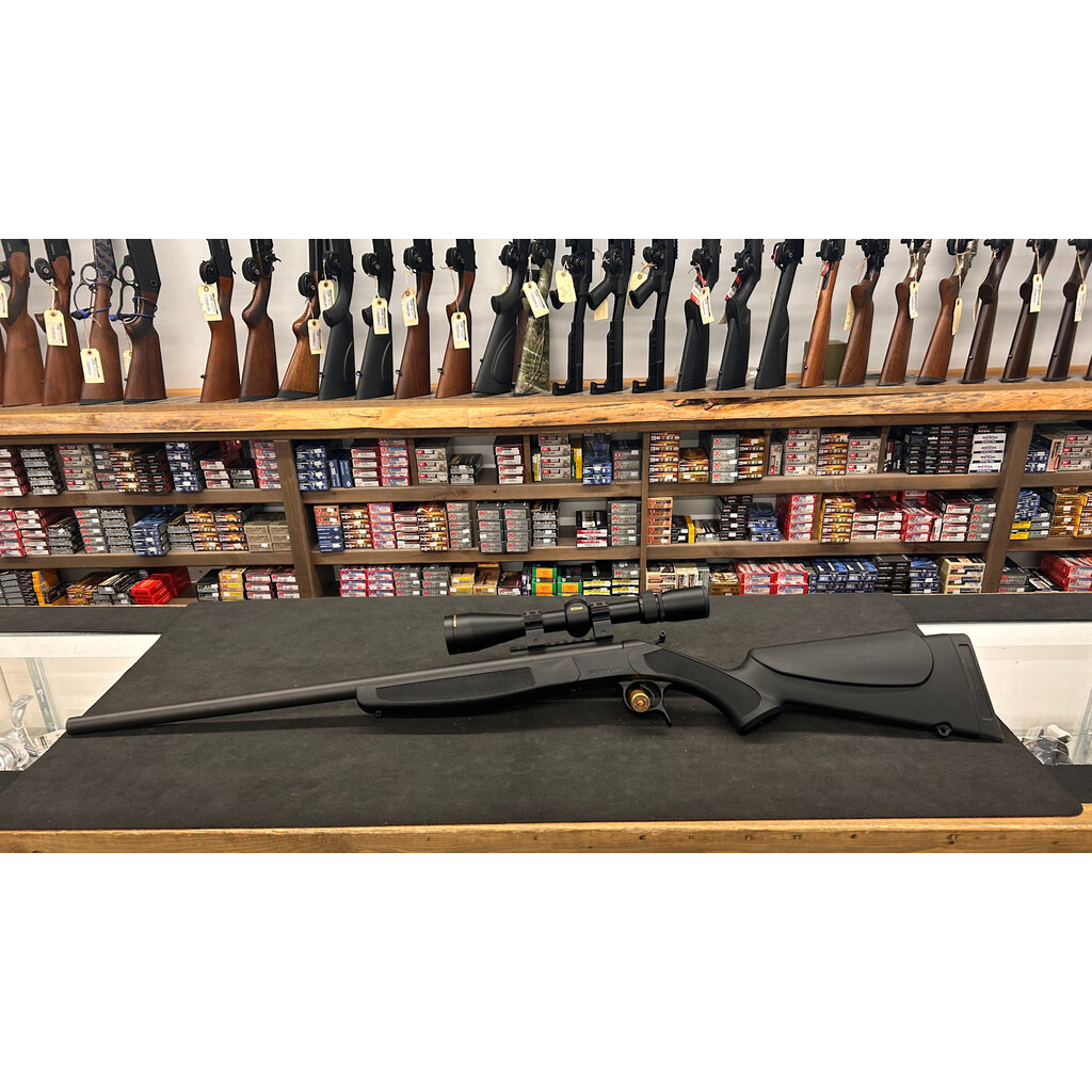 CVA Scout 35 Whelen w/Nikon Prostaff 3-9x40mm & Hornady Dies