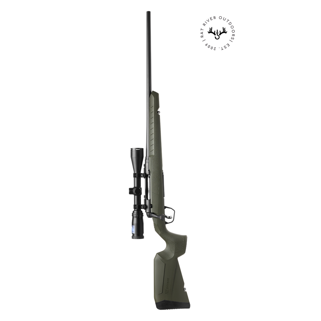 Savage Axis 2 XP 22-250 Rem OD Green w/Bushnell scope