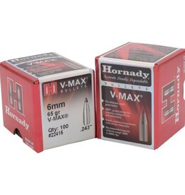 Hornady .243" 6mm 65gr V-max (100pk)