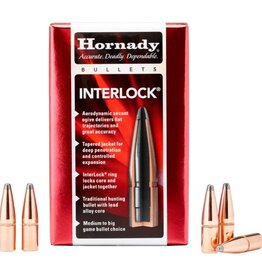 Hornady Interlock 30 Cal .308 Diameter 165gr BT Spitzer Bullets #3045 (100 pk)