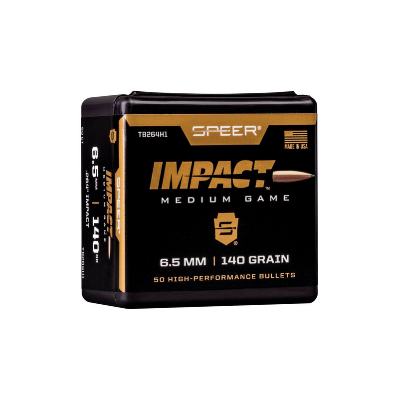 Speer Bullets 6.5mm 140gr .264" Impact (100pk)