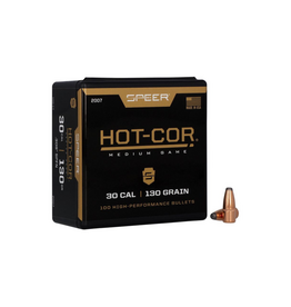 Speer Hot-Cor 30Cal .308dia 130gr SPFN (100pk)