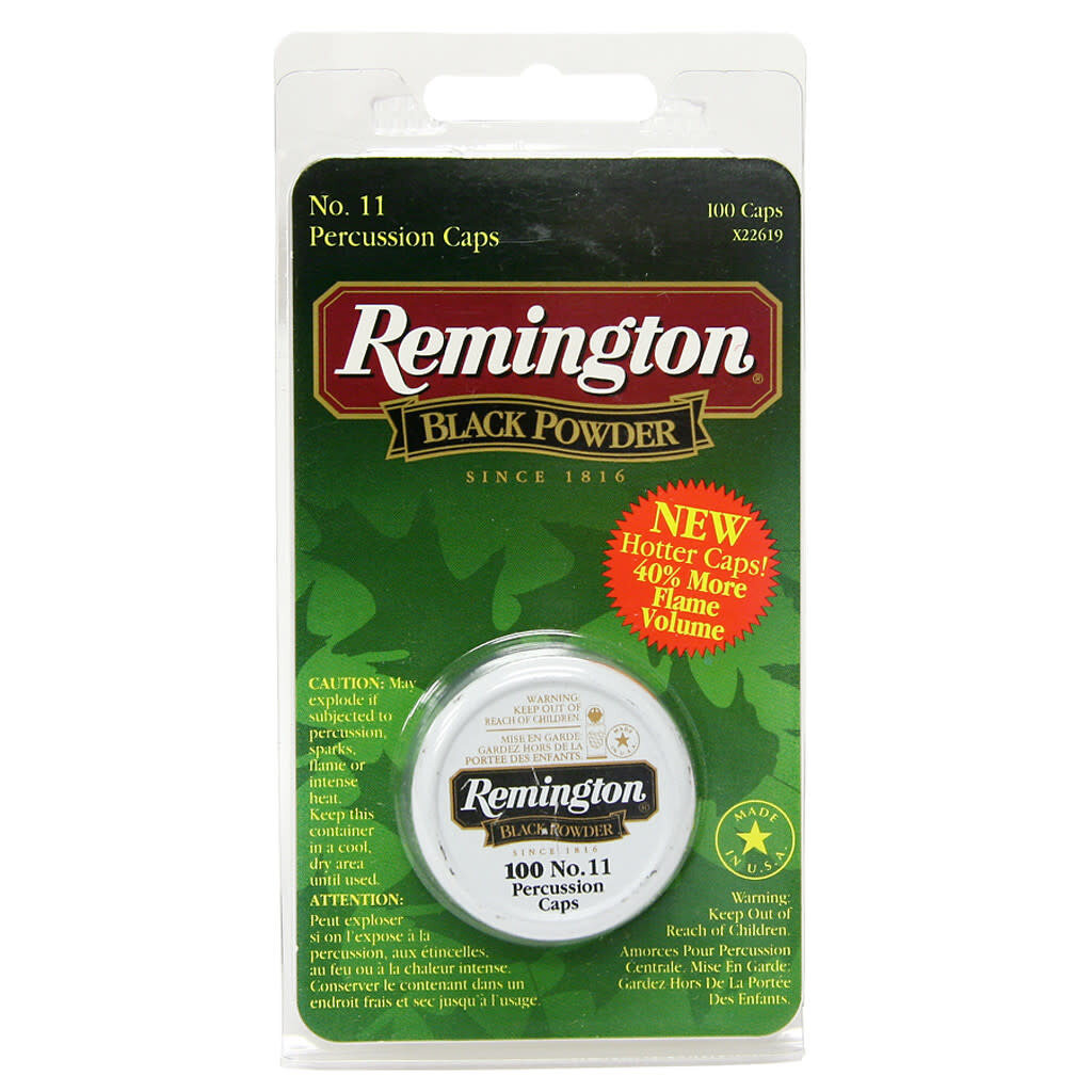 Remington Black Powder No.10 Percussion Caps (100pk)