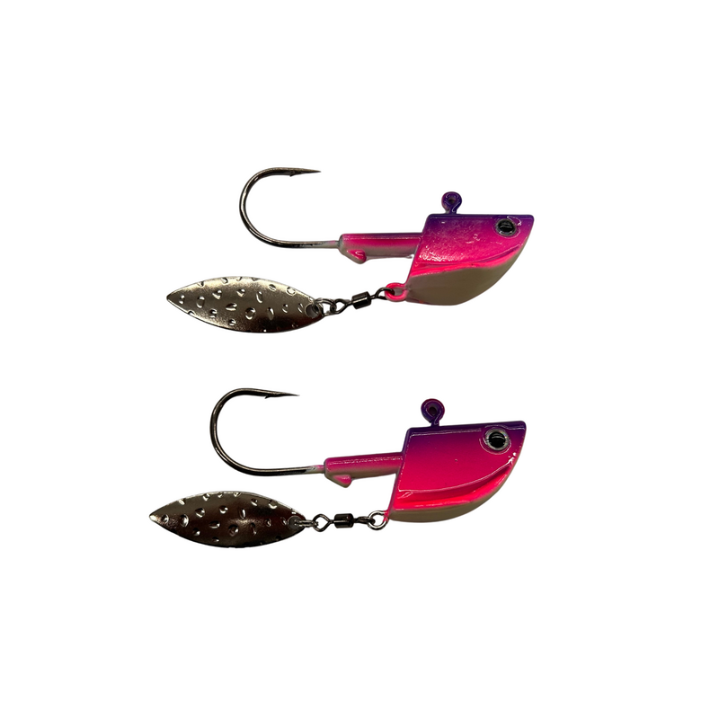 Sasha's Spinner 1oz Bladed Jigs Assorted (2pk)