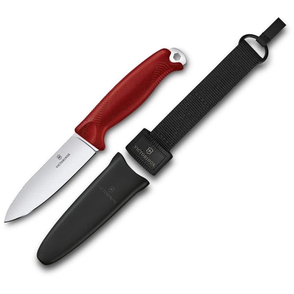 Victorinox Swiss Army Venture Fixed Blade Red