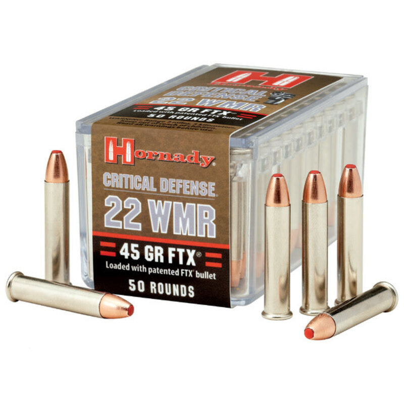 Hornady Critical Defense 22 Mag. 45gr FTX (50 Pk)