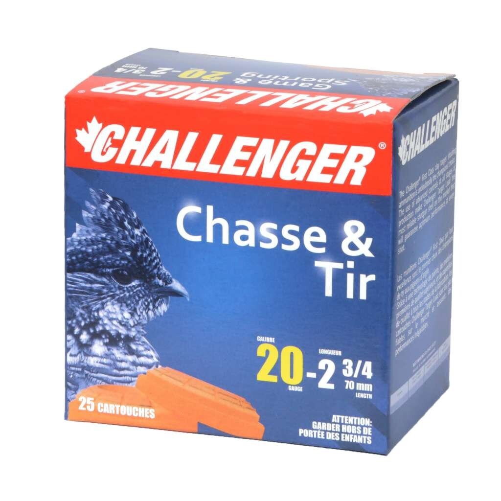 Challenger 20ga 2 3/4", #6, 1 oz 25rds