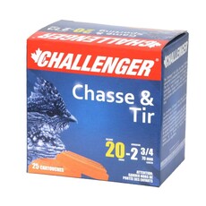 Challenger 20GA 2 3/4" 7/8 OZ. #5 lead shot