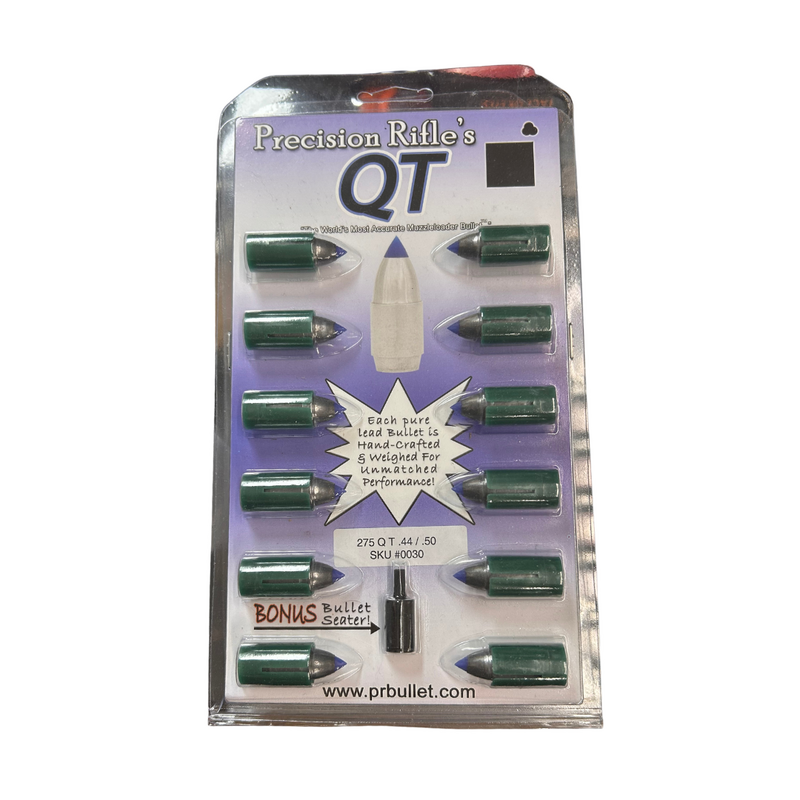 Precision Rifle's QT 275gr .44/.50 Dia 12pk (#0030)