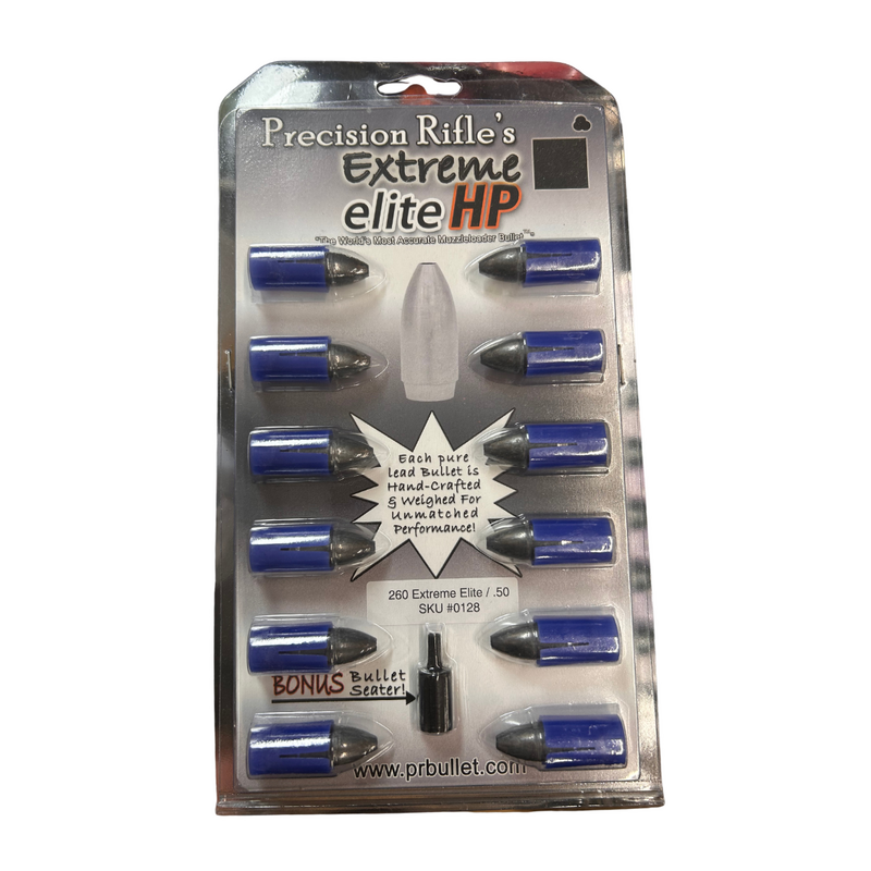 Precision Rifle's Extreme Elite 260gr .50 Dia 12pk (#0128)