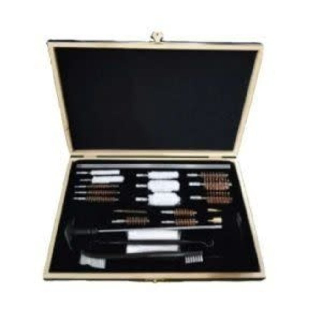 Mazz Universal 25pc Gun Cleaning Kit (.17cal and up, 8/32" Thread)