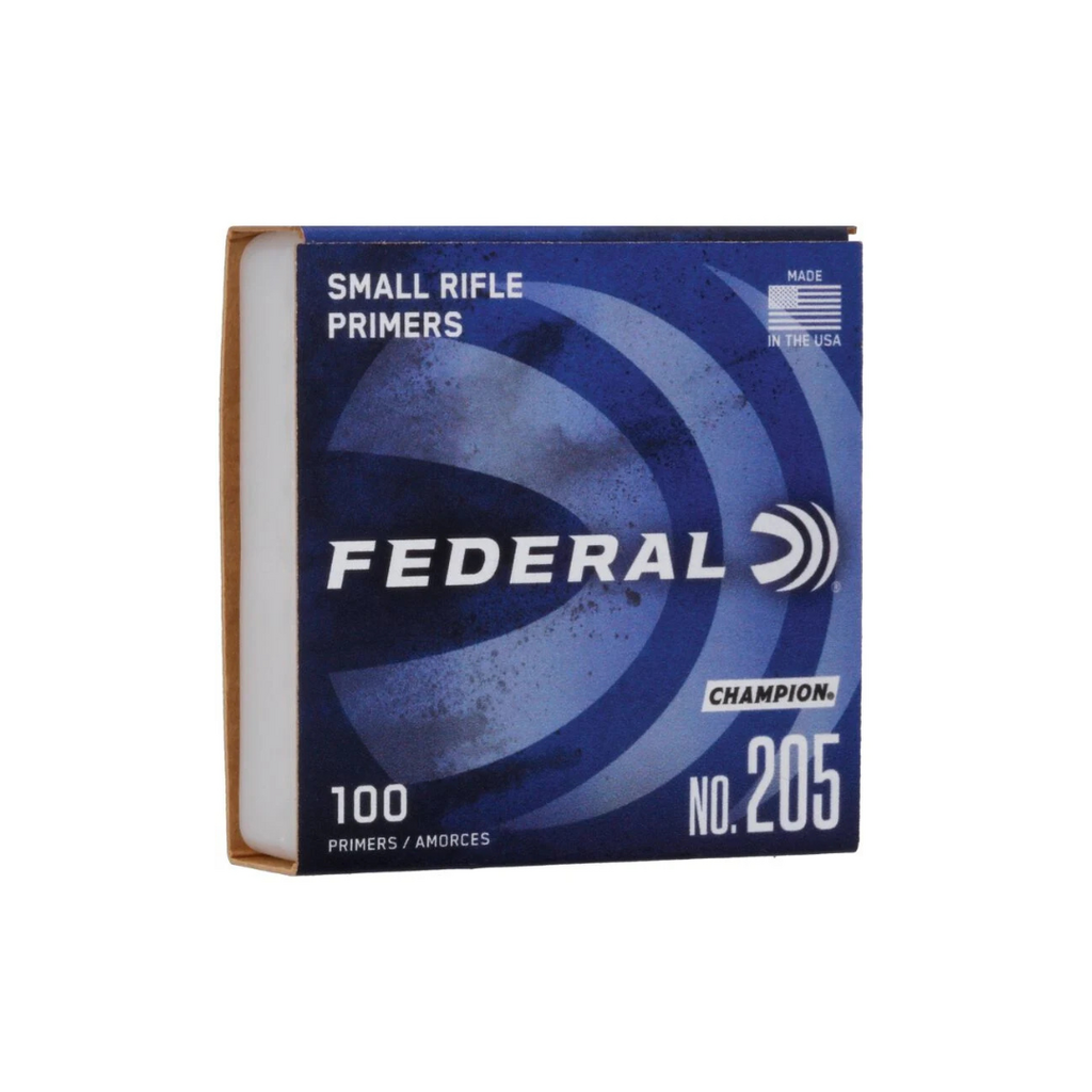 Federal Small Rifle Champion Primers No. 205 (100 pk)