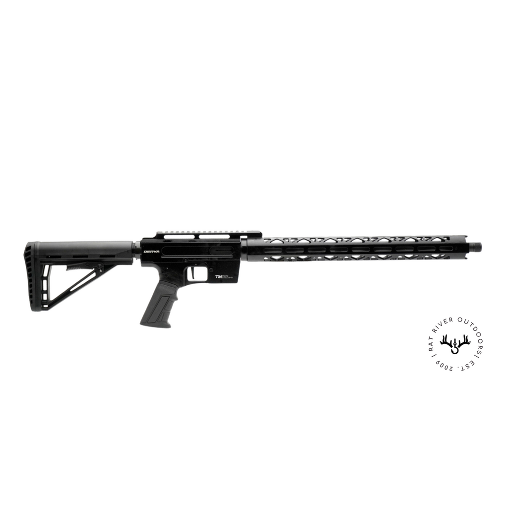 Derya TM22-18 22LR PRO Black 18" Threaded Barrel