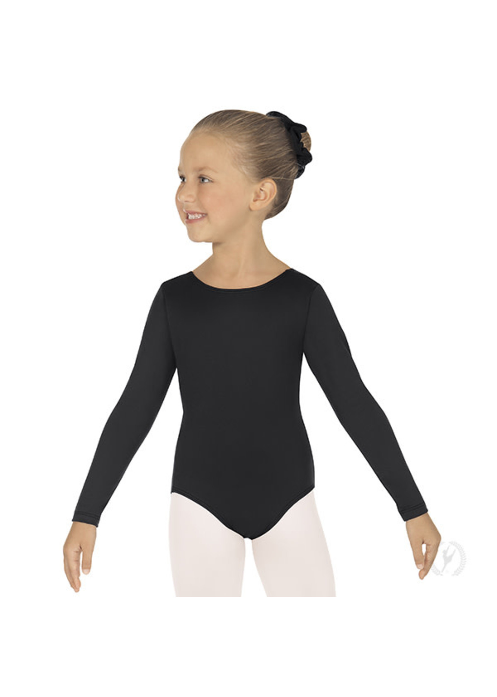 Long Sleeve Leotard with Cotton Lycra - Child