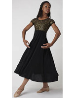 His Riches Black Sequin Dress