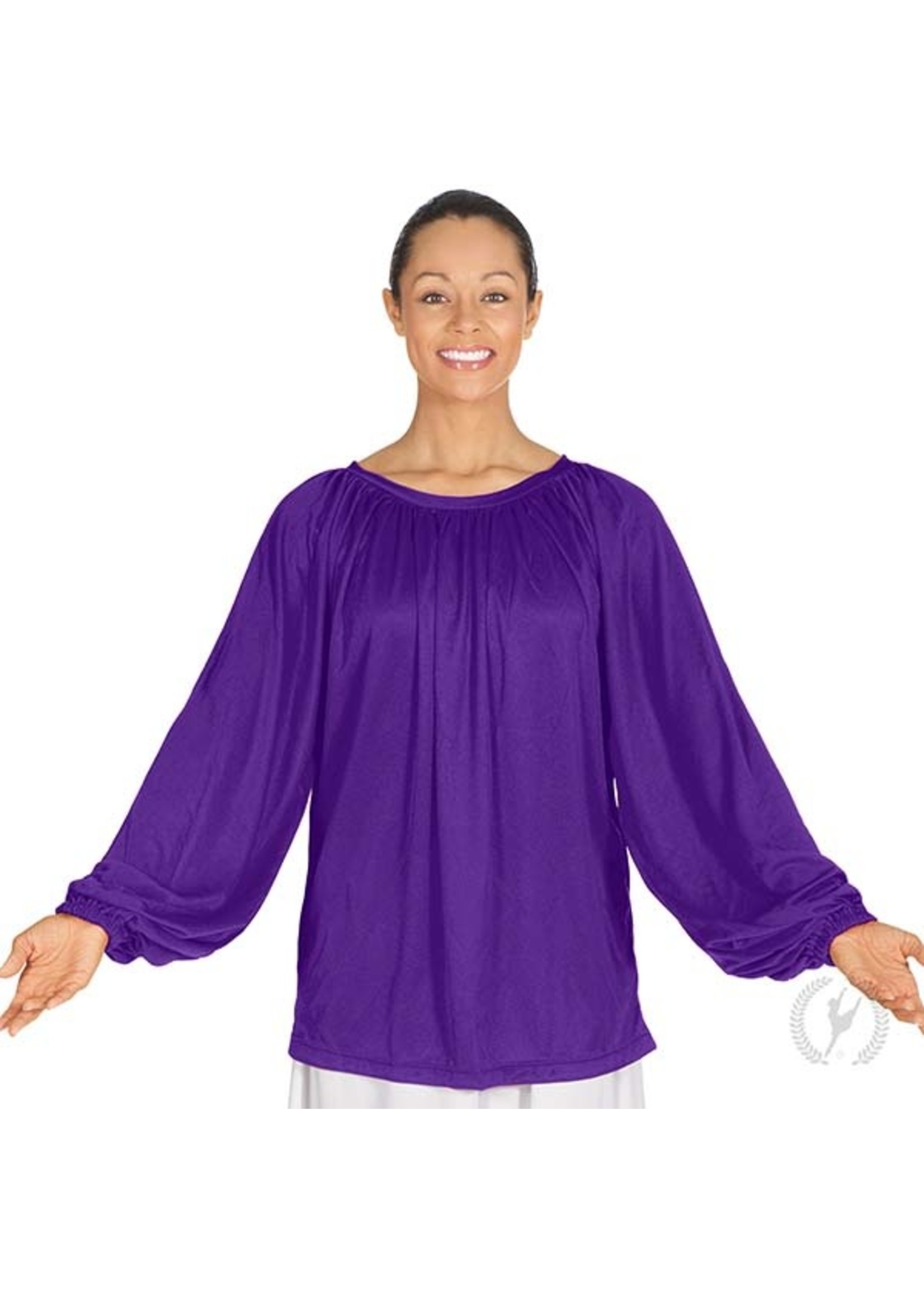 Gathered Loose Fit Praise Top