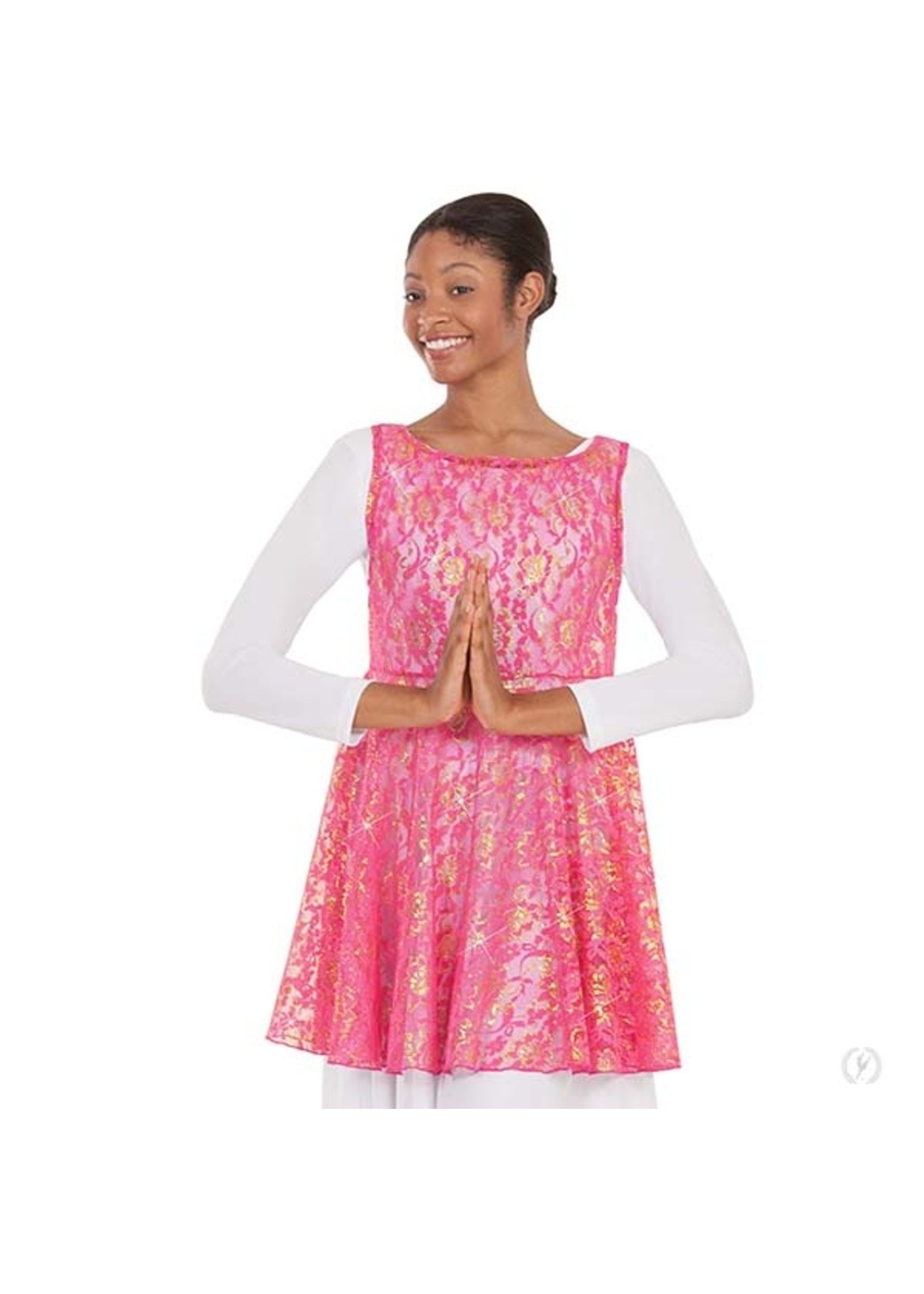 ET Heavenly Lace Peplum Praise Tunic