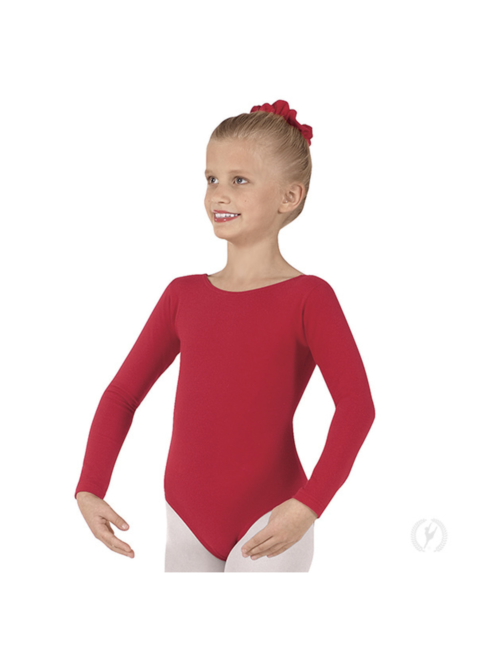 Long Sleeve Leotard with Cotton Lycra - Child