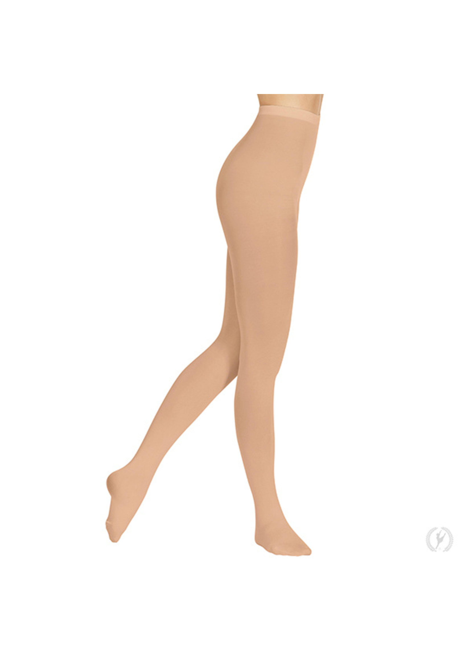 Non-Run Footed Tights with Soft Knit Waistband